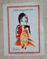 PUBLICITÉ PARFUM - PRINT PERFUME ADVERTISEMENT - FASHION LÉONARD 1993 - Werbung