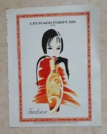 PUBLICITÉ PARFUM - PRINT PERFUME ADVERTISEMENT - FASHION LÉONARD 1993 - Reclame