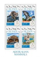 Salomon 2014, Animals Of Australia, Bat, Goat, 4val In BF - Bats