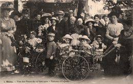 Blois * Fête Des Fleurs Du 19 Juin 1910 * Voitures D'enfants * Déguisement Folklore Tradition - Blois