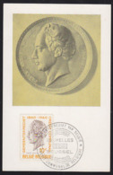 BELGIUM (1960) H. J. W. Frère-Orban. Maximum Card With First Day Cancel. Scott No 556. - 1951-1960