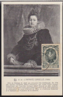 BELGIUM (1941) Archduchess Isabella. Maximum Card With First Day Cancel. Scott No B302. - 1934-1951