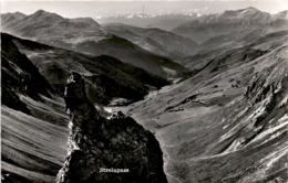 Strelapass - Aussicht Ins Schanfigg Gegen Tödi U. Calanda (799) - S-chanf