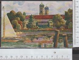 Friedrichshafen Am Bodensee Das Schloß Gemalt Von V. Marschall Gelaufen 1926 Stempel Konstanz  ( AK 1041) - Attendorn