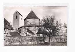 CPSM - EGLISE D'OTTMARSHEIM (Haut-Rhin). - Ottmarsheim