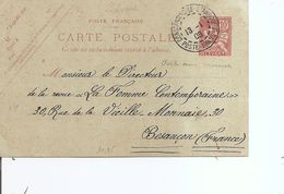 Levant Français ( EP De 1908 De Constantinople Vers La France à Voir) - Lettres & Documents