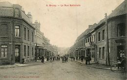 Bruay * La Rue Nationale * Café * Commerces Magasins - Bruay Sur Escaut