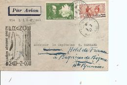 Martinique ( Lettre En Premier Vol De 1947 De Fort-de-France Vers La France à Voir) - Covers & Documents