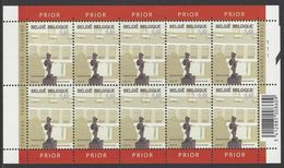 Belgique COB F3196 ** (MNH) - Planche 1 - 2001-2010