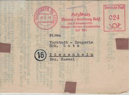Gudensberg Bezirk Kassel 1948 - Holzschutz Maurer & Homburg Inh. Schaumlöffel Drogen Farben Chemikalien Seit 1874 - Pharmacy