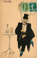 ABSINTHE * L'absinthe * CPA Illustrateur * 1908 * Alcool - Advertising