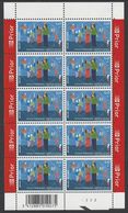 Belgique COB F3211** (MNH) - Planche 2 - 2001-2010