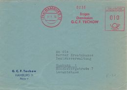 24a Hamburg 1956 - Drogen Chemikalien G.C.F. Techow - Pharmacy