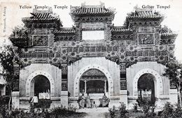 Beijing : Temple Jaune, Yellow Temple En 1908 - Chine