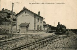 Chateau Chinon * Gare Du Tacot * Train Locomotive * Ligne Chemin De Fer De La Nièvre - Chateau Chinon