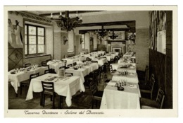 Ref 1384 - Early Postcard - Albergo Ristorante Taverna Dantesco - Torino Italy - Bares, Hoteles Y Restaurantes