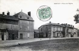 87. HAUTE-VIENNE - NANTIAT. Place De L'Eglise. - Nantiat