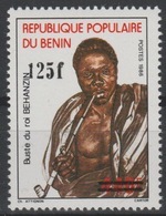 Bénin 1988 Mi. A469 Buste Du Roi Behanzin King König Surchargé Overprint MNH** - Benin – Dahomey (1960-...)