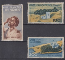 TIMBRE COTE DES SOMALIS POSTE AERIENNE SERIE N° 20/22 NEUVE ** GOMME SANS CHARNIERE - Unused Stamps