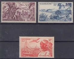 COTE DES SOMALIS : POSTE AERIENNE SERIE N° 20/22 NEUVE ** GOMME SANS CHARNIERE - Airmail