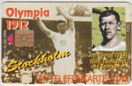 !!!!GERMANY-764 - O 1364 - 500EX. - 100 Jahre Olympia (Nr.14) - 1912 Stockholm (Jim Thorpe) - OLYMPIC GAMES - O-Reeksen : Klantenreeksen