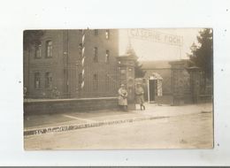 DEUX PONTS (ALLEMAGNE OCCUPEE) CARTE PHOTO AVEC MILITAIRES FRANCAIS DU 156 EME D'INFANTERIE CASERNE FOCH - Zweibruecken