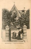 Ris Orangis * L'entrée Du Pensionnat * école * Cpa Dos 1900 - Ris Orangis