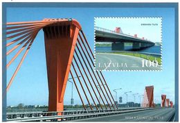 Latvia 2009. Dienvidu Bridge. S/S: 100.  Michel # BL 28 - Latvia