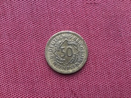 ALLEMAGNE Monnaie De 50 Rentenpfennig 1924 E - 50 Rentenpfennig & 50 Reichspfennig
