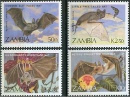 MDA-BK25-264 MINT PF/MNH  ¤ ZAMBIA 1981 4w In Serie ¤ VLEERMUIZEN - Bats