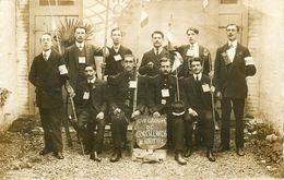 Nevers * Carte Photo * Un Groupe De Corcillards * Concours De Pêche à La Ligne * 14 Août 1912 - Nevers