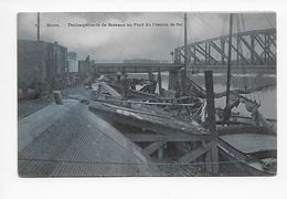 7. - Boom     -  Déchargements De Bateaux Au Pont Du Chemein De Fer  1913 - Boom