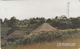 Swaziland, SZ-SWT-0005, Country Side Dwellings,  2 Scans. - Swaziland