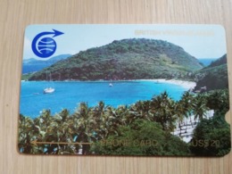 BRITSCH VIRGIN ISLANDS  US$ 20,-  BVI-1D  1CVBD  PETER ISLAND  Fine Used Card   ** 2610 ** - Virgin Islands