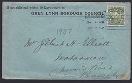 NEW ZEALAND PRIVATELY PRINTED STATIONERY GREY LYNN BOROUGH COUNCIL - Storia Postale