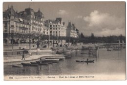 Genève, Hôtel Bellevue, Quai Du Léman, 1912 - Bellevue