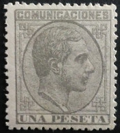 España: Año. 1878 - ( Rey Alfonso XII ). Lujo. Nº- *197 - Dent. 14 De Peine. - Nuevos