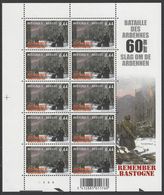 Belgique COB F3329 ** (MNH) - Planche 4 - 2001-2010