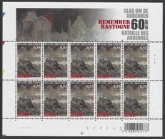 Belgique COB F3330 ** (MNH) - Planche 1 - 2001-2010