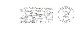 Département De L'Ain - St Paul De Varax - Flamme Secap SPECIMEN - EMA (Empreintes Machines à Affranchir)