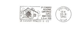 Département Des Hautes Alpes Maritimes - Le Cannet - Flamme Secap SPECIMEN - EMA (Print Machine)