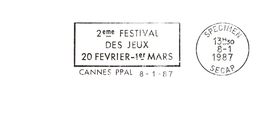 Département Des Hautes Alpes Maritimes - Cannes - Flamme Secap SPECIMEN - EMA (Printer Machine)