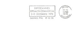 Département Des Hautes Alpes Maritimes - Cannes - Flamme Secap SPECIMEN - EMA (Print Machine)