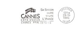 Département Des Hautes Alpes Maritimes - Cannes - Flamme Secap SPECIMEN - EMA (Empreintes Machines à Affranchir)