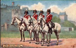 ! Alte Ansichtskarte, The British Army, Royal Scots Greys George III. 1799, Pferde, Horses, Militaria, Tuck Oilette 9478 - Uniformi