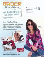 BRD / Bund Pforzheim Dialogpost DV 06 0,92 Euro 2020 Bader Versandhaus Mode Frau - Covers & Documents