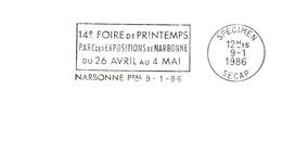 Département De L'Aude - Narbonne - Flamme Secap SPECIMEN - EMA (Empreintes Machines à Affranchir)