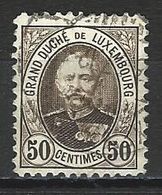 Luxemburg Mi 63D Perf. 11 1/2 X 11 O Used - 1891 Adolfo De Frente