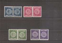 Israel ( 22/25 Tete-beche Sans Pont XXX -MNH) - Autres & Non Classés