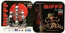 Belgium. Cuvée Des Trolls. BIFFF. 9 - 21 April 2019. Bozar. Brussels International Fantastic, Thriller Film Festival... - Bierdeckel